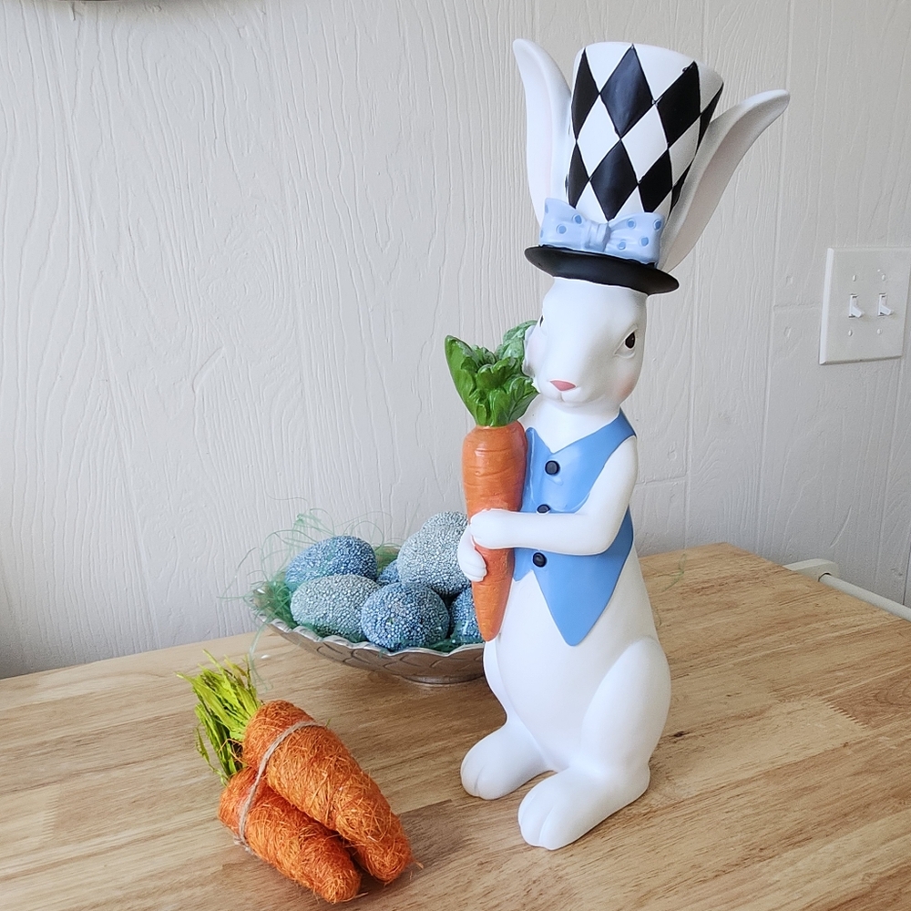 SOLD Raz Imports "Dapper Rabbit" Figurine